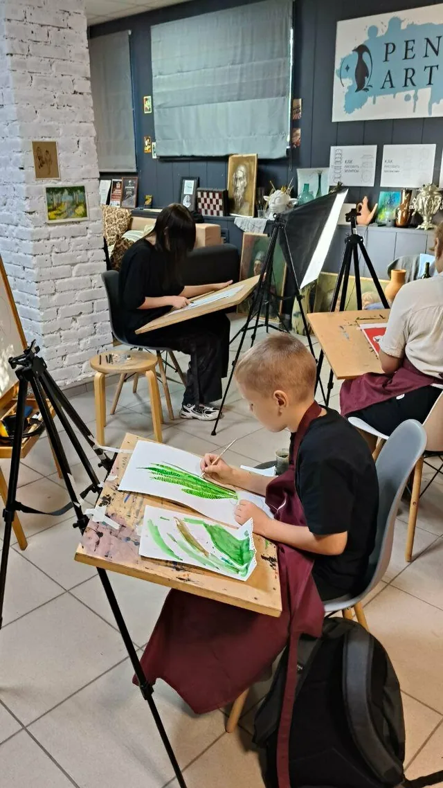 Школа рисования Penguin Art